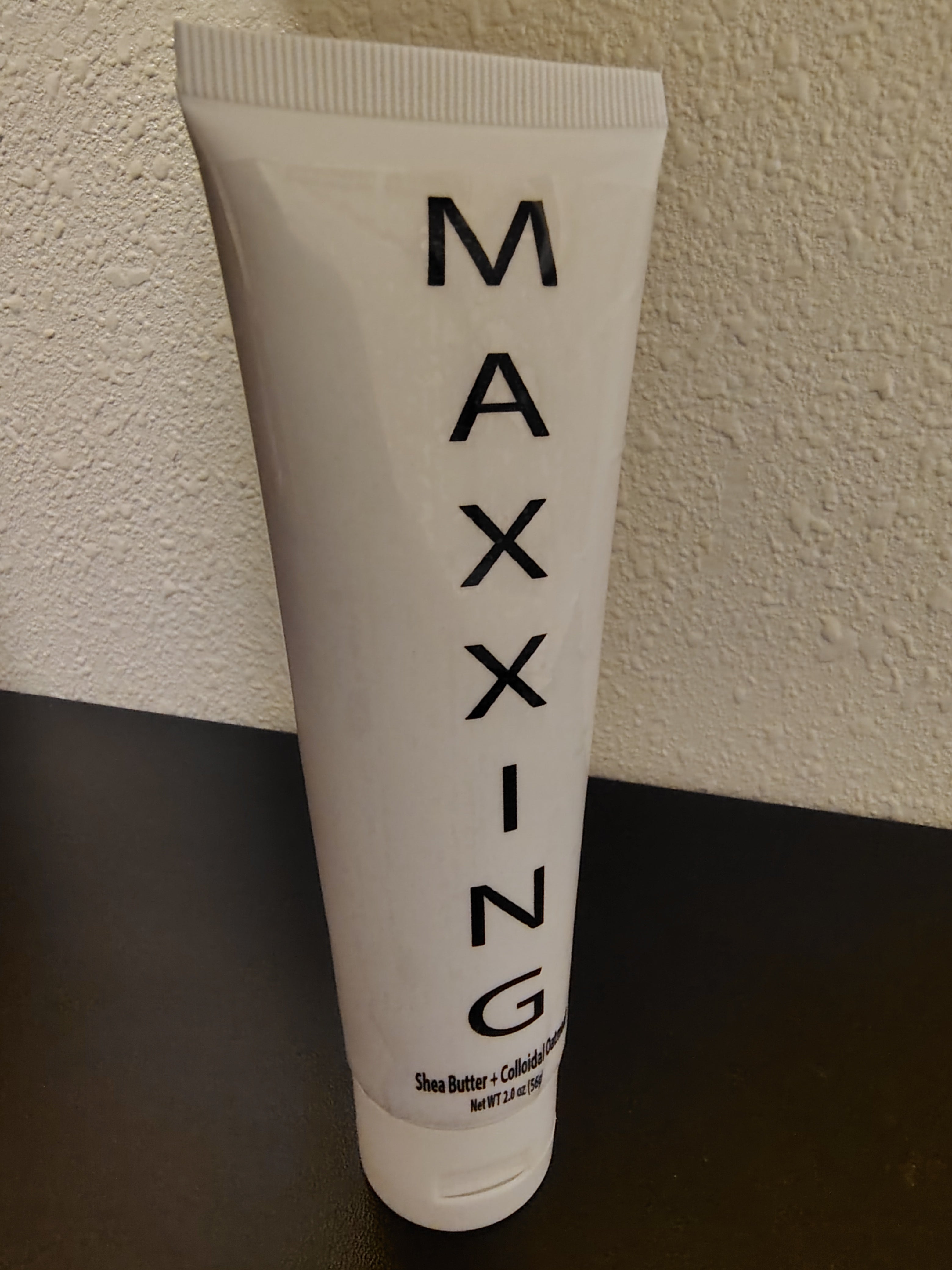 MAXXING unrefined whipped shea butter + colloidal oatmeal - Fresh ginger scent